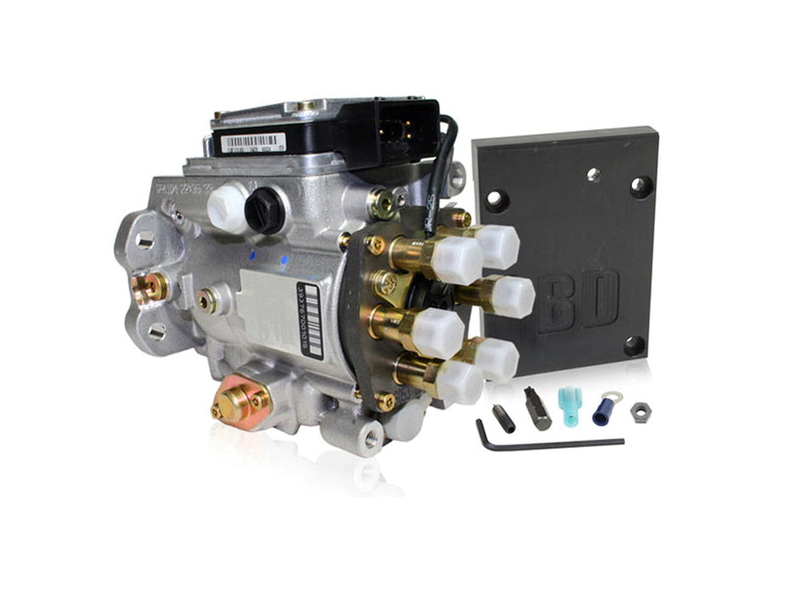 BD Diesel high performance VP44 fuel injection pump for 1998.5-2002 Dodge 5.9L Cummins 24v engines with included accessories