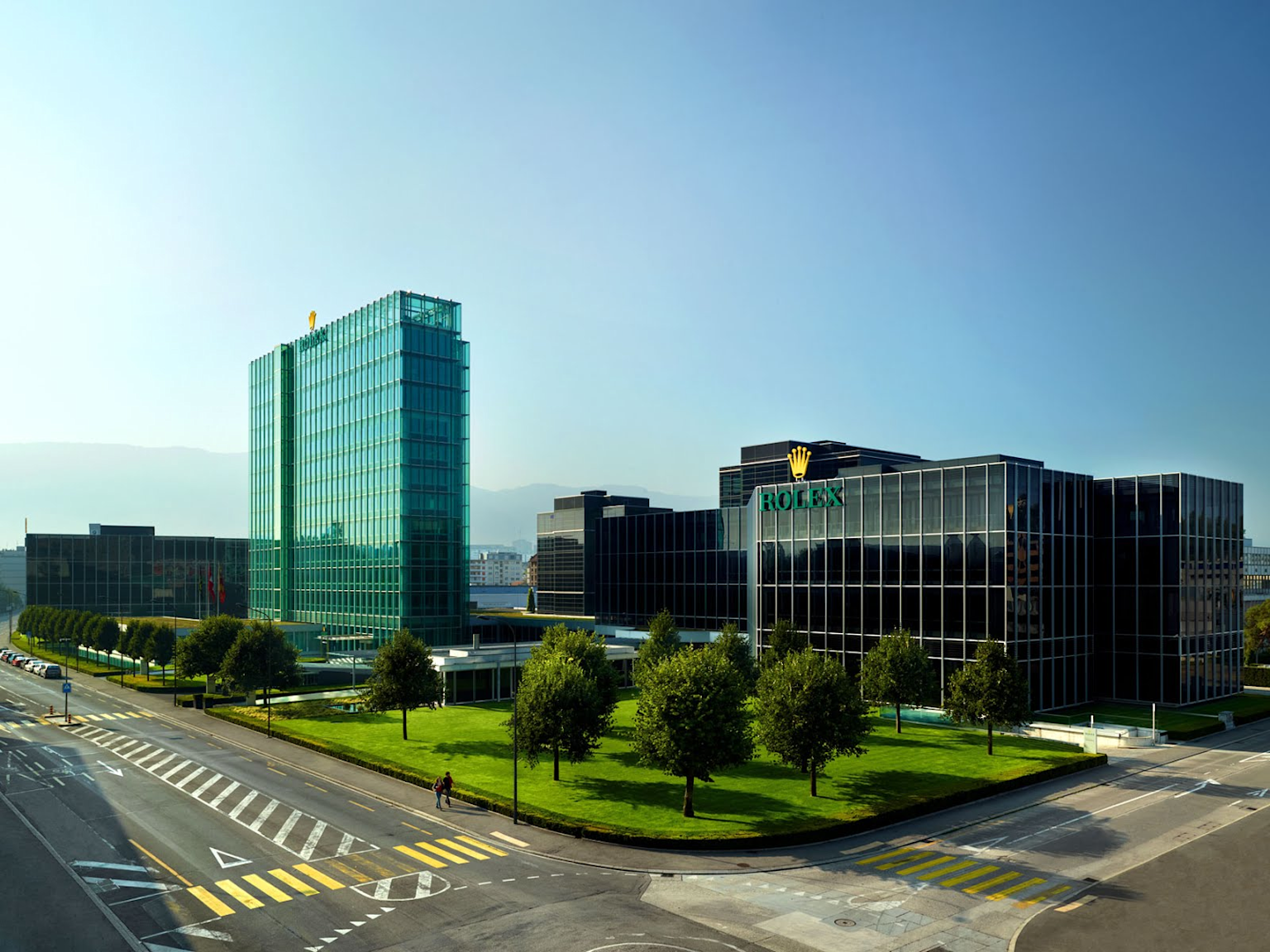 Rolex corporate headquarters showcasing the brand's prestigious and professional environment in Switzerland