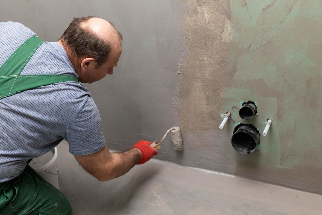 Bathroom waterproofing
