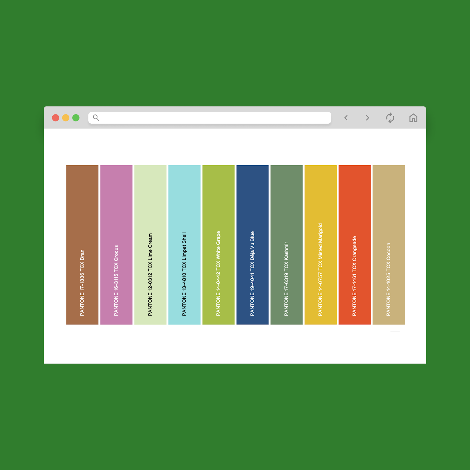 Pantone color palette forecast for 2025 ecommerce packaging design trends.
