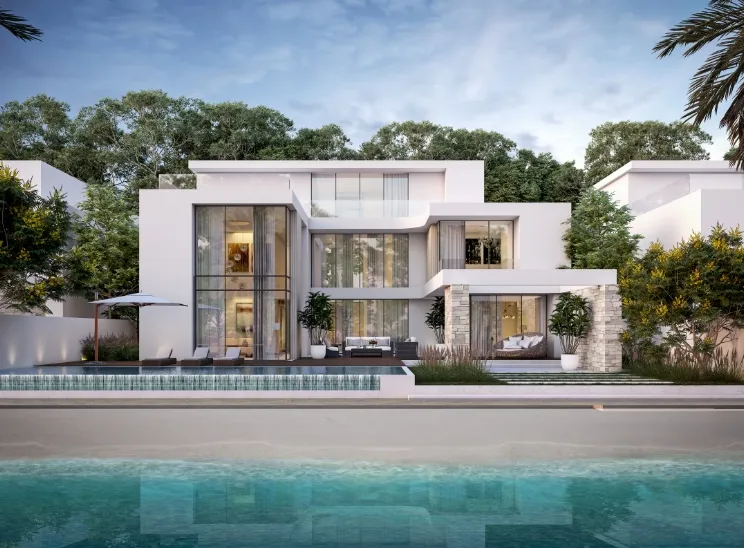 Elegant luxury villa with pool and modern amenities