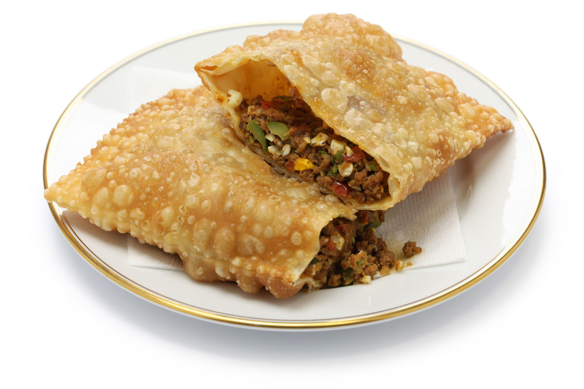 Chicken Pie with Salad