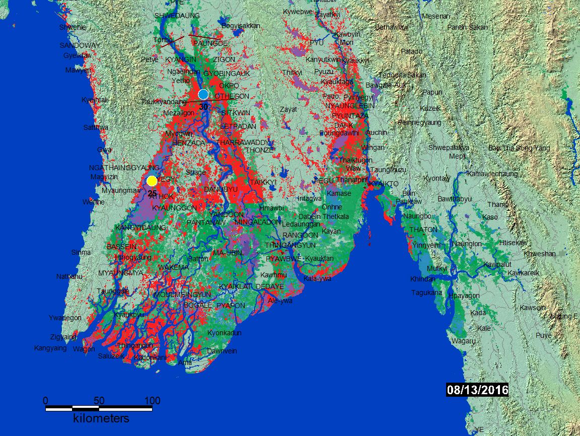 Flood Hazard Mapping Myanmar