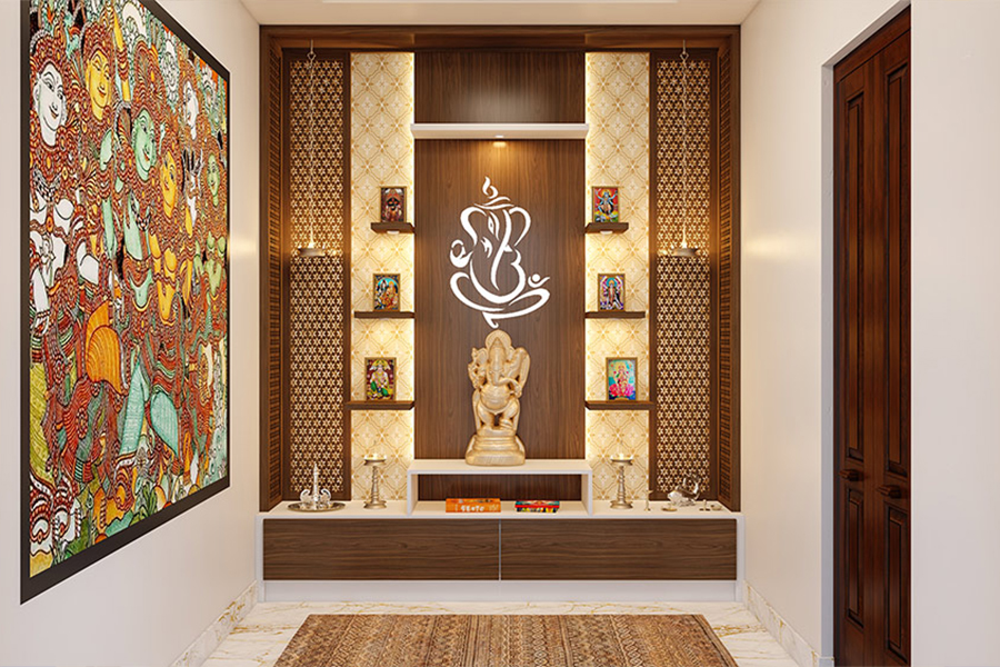 Traditional Pooja Room