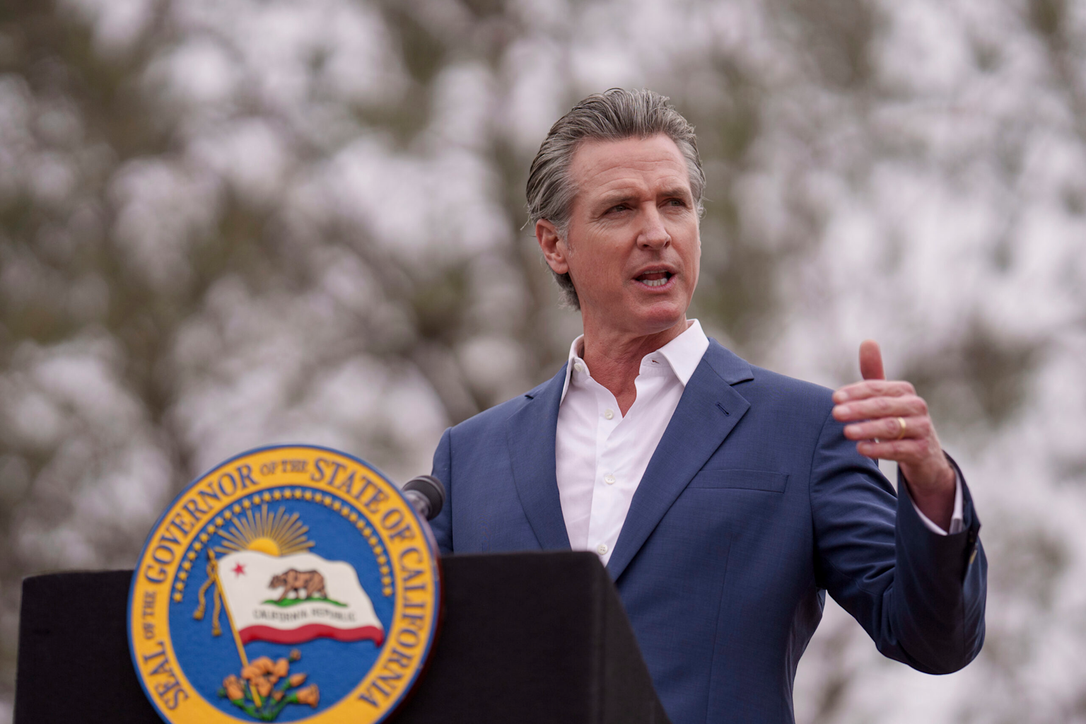 VIDEO: 'Democracy is next,' Gov. Newsom warns