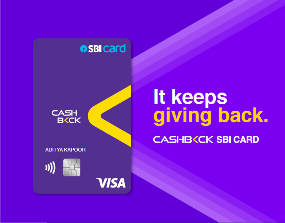 SBI Cashback Credit Card by SBI Card - Cashback, Shopping credit card