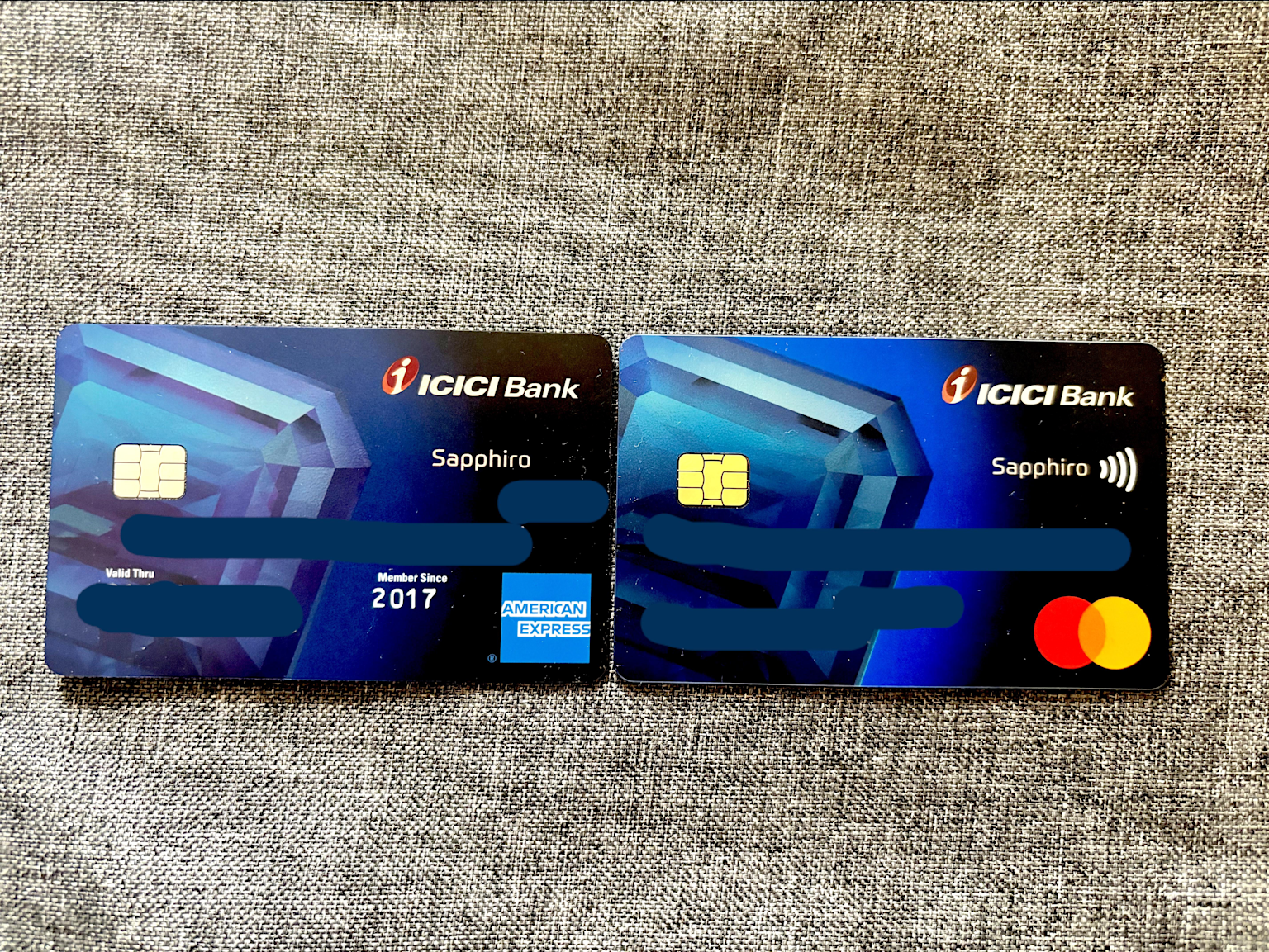 ICICI Sapphiro Credit Card by ICICI Bank - Premium, Lifestyle credit card