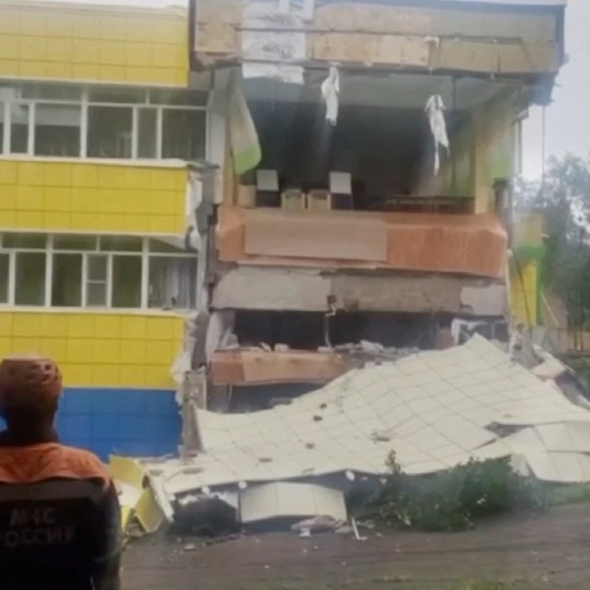 Повреждения зданий от землетрясения