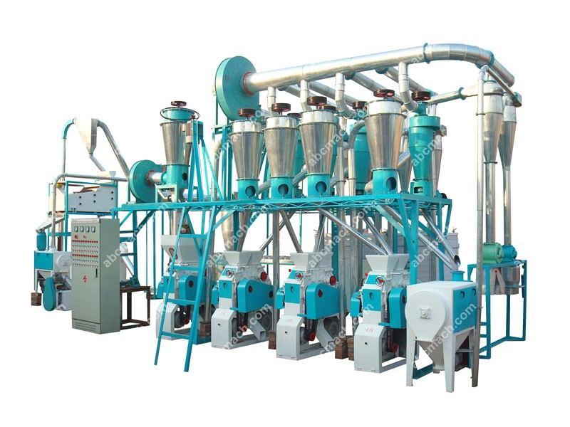 Industrial grain processing facility