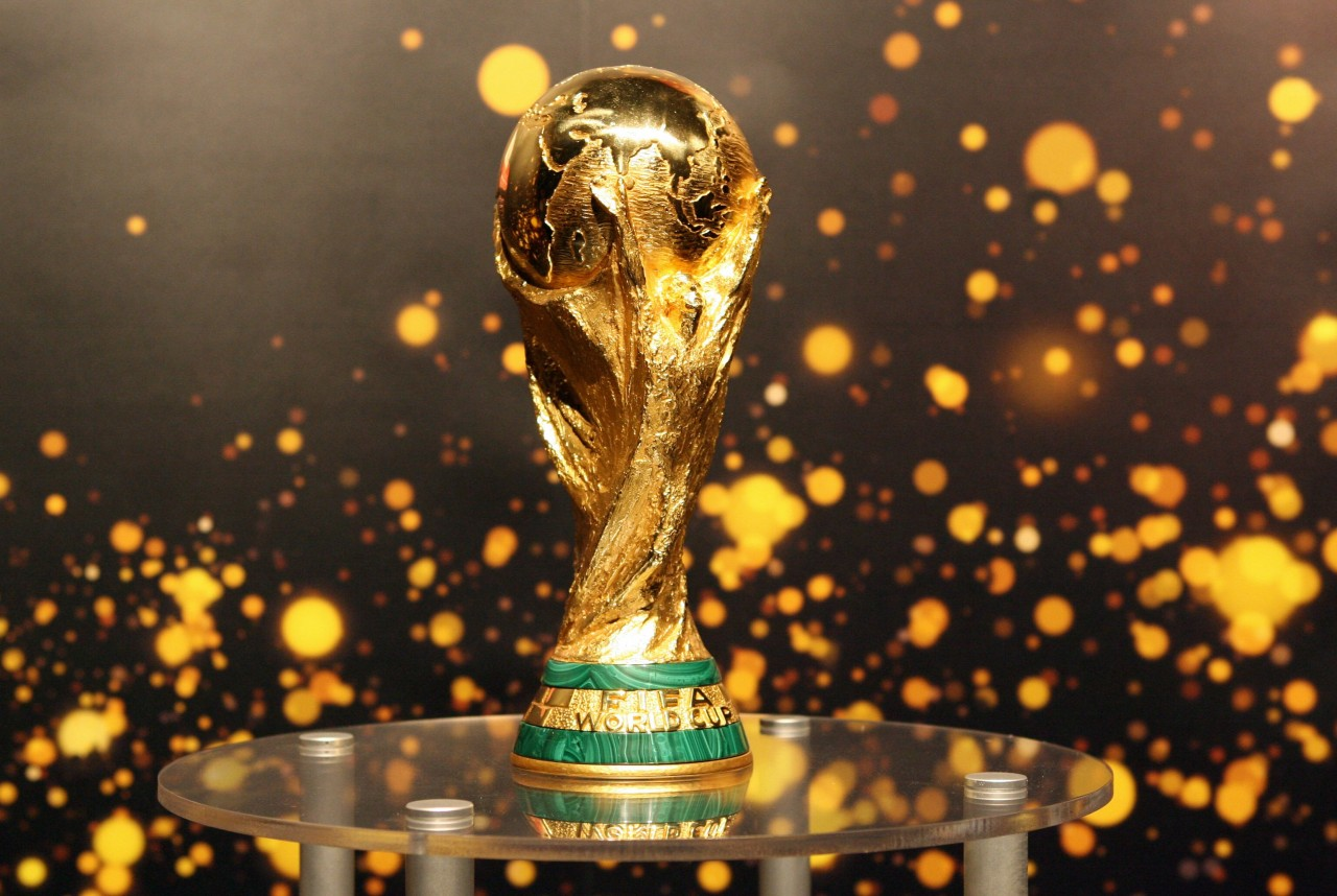 The FIFA World Cup Trophy, symbolizing global football excellence and history