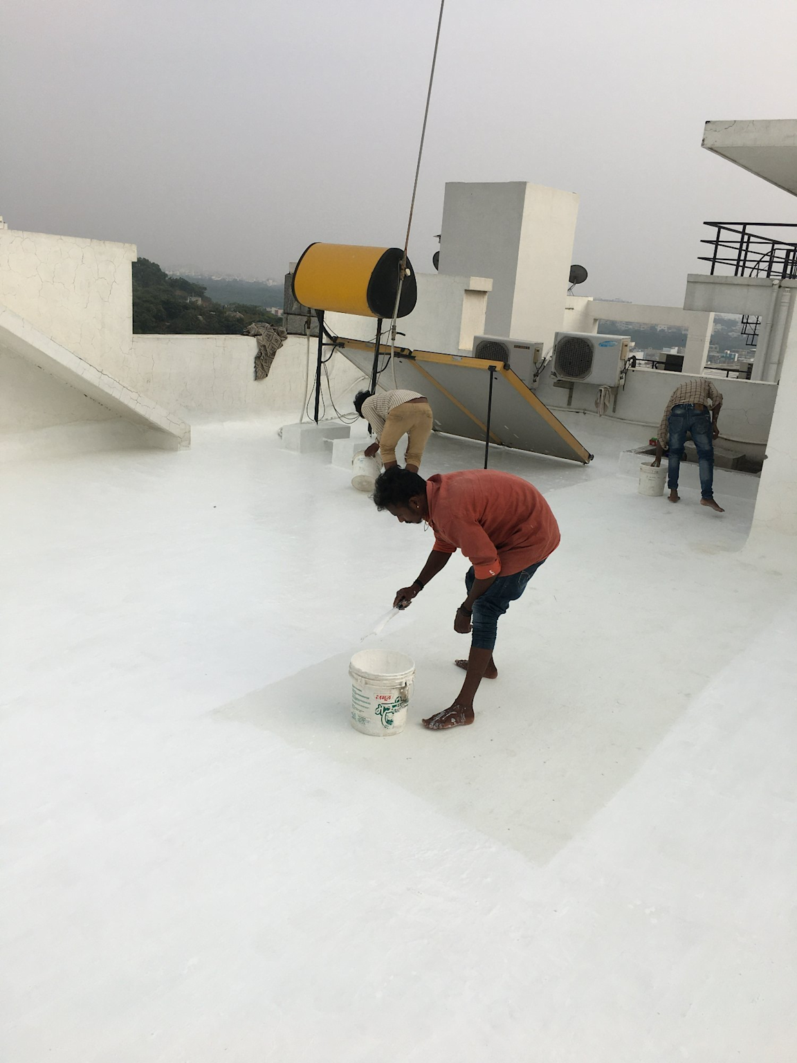 Terrace waterproofing