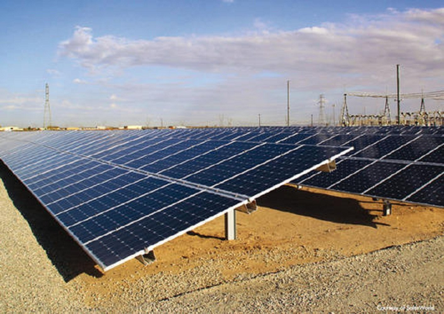Ground Mounted Solar Plant in Amaravati