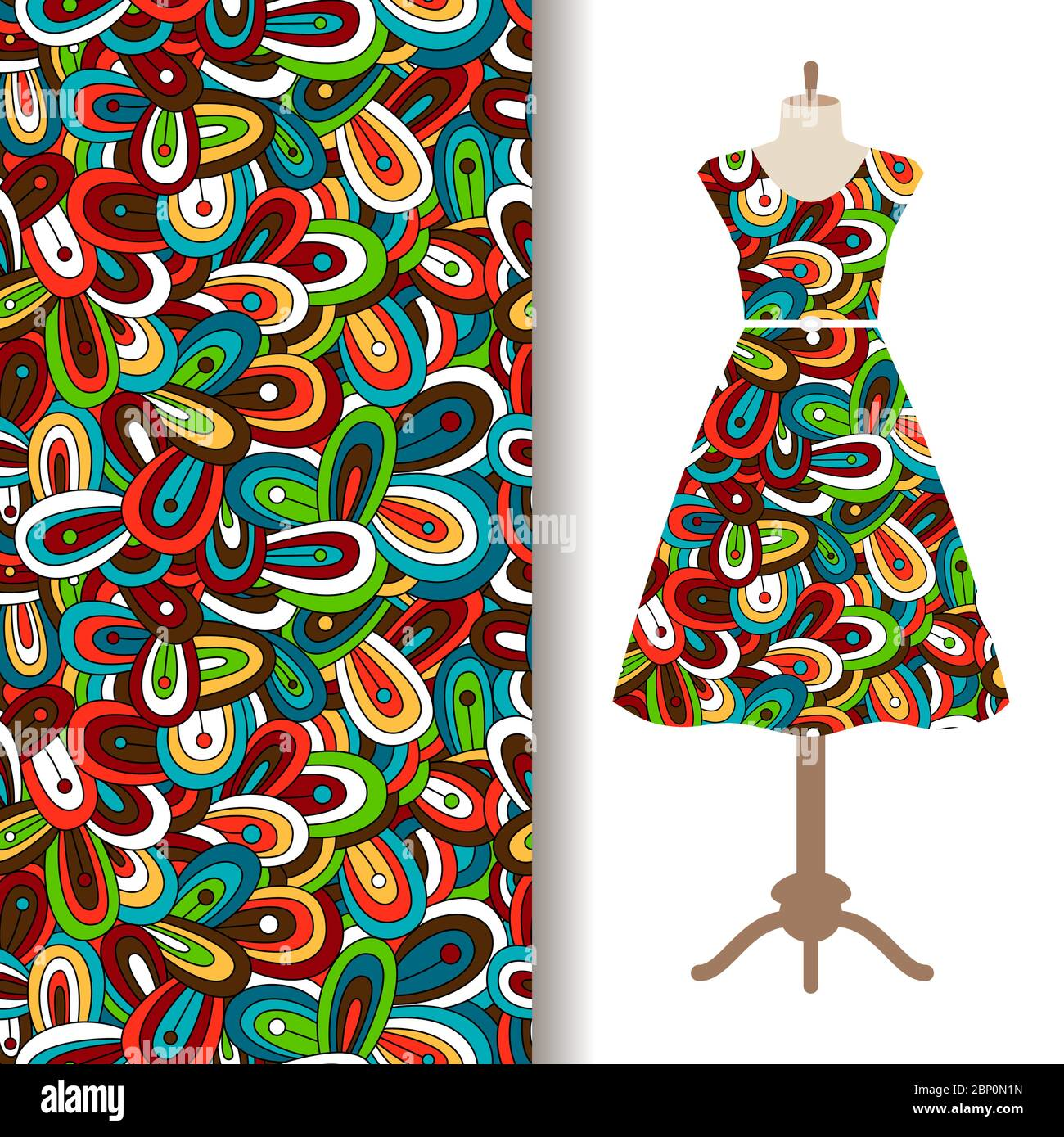 Floral Pattern Dress