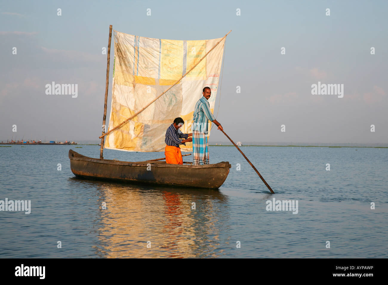 Traditional sailing boat