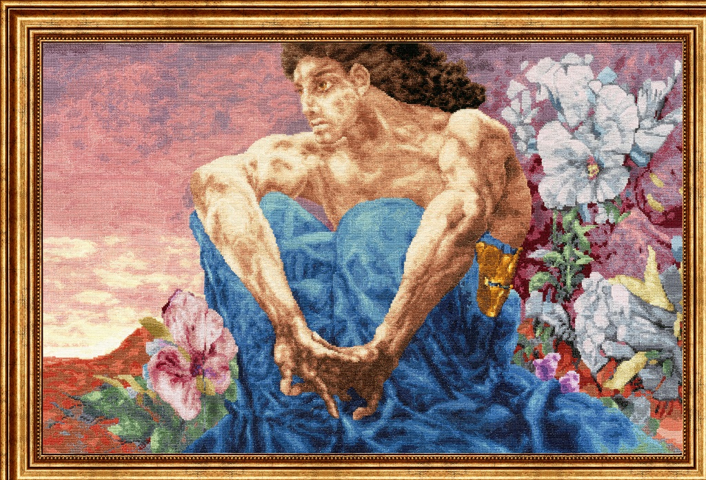 Демон сидящий