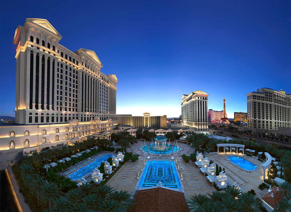 Caesars Palace Night View