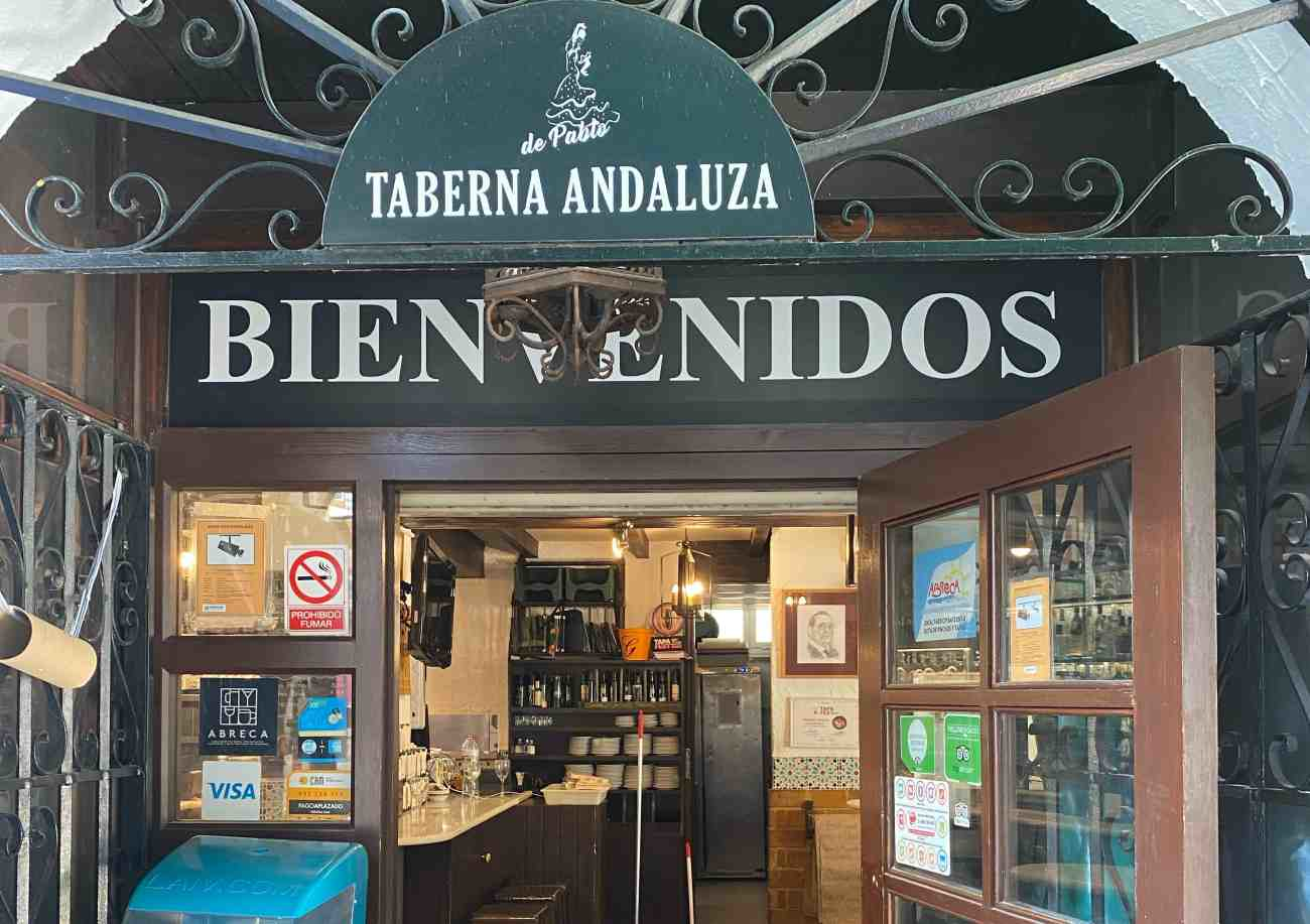 Fachada de La Taberna Andaluza
