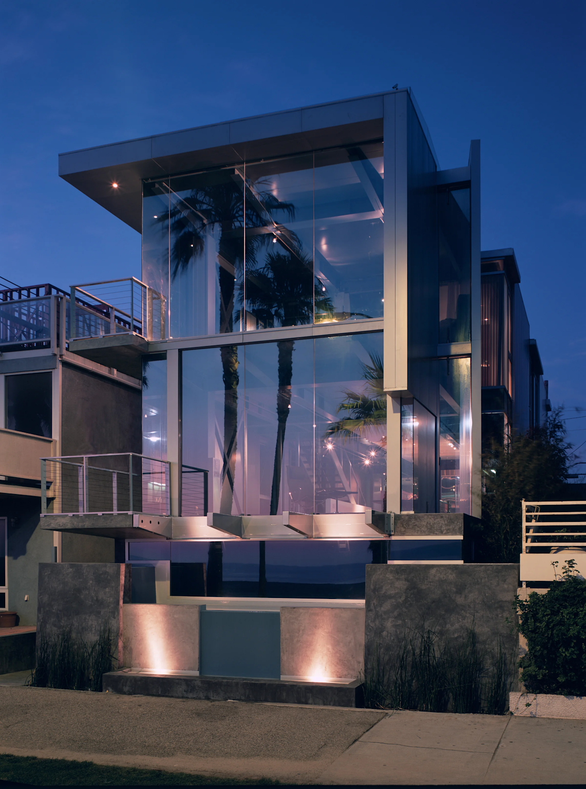 Modern architecture building