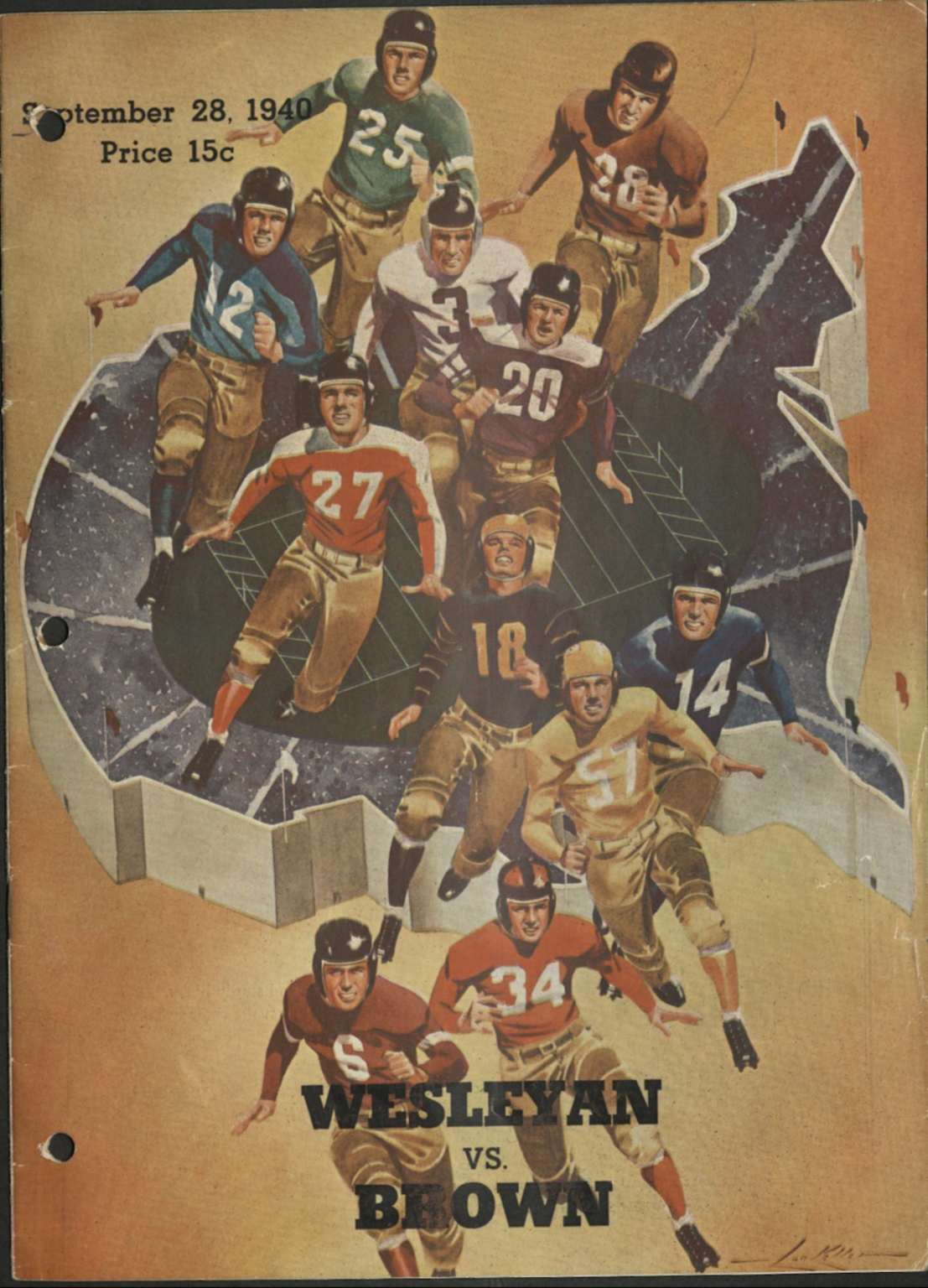1940s college football program