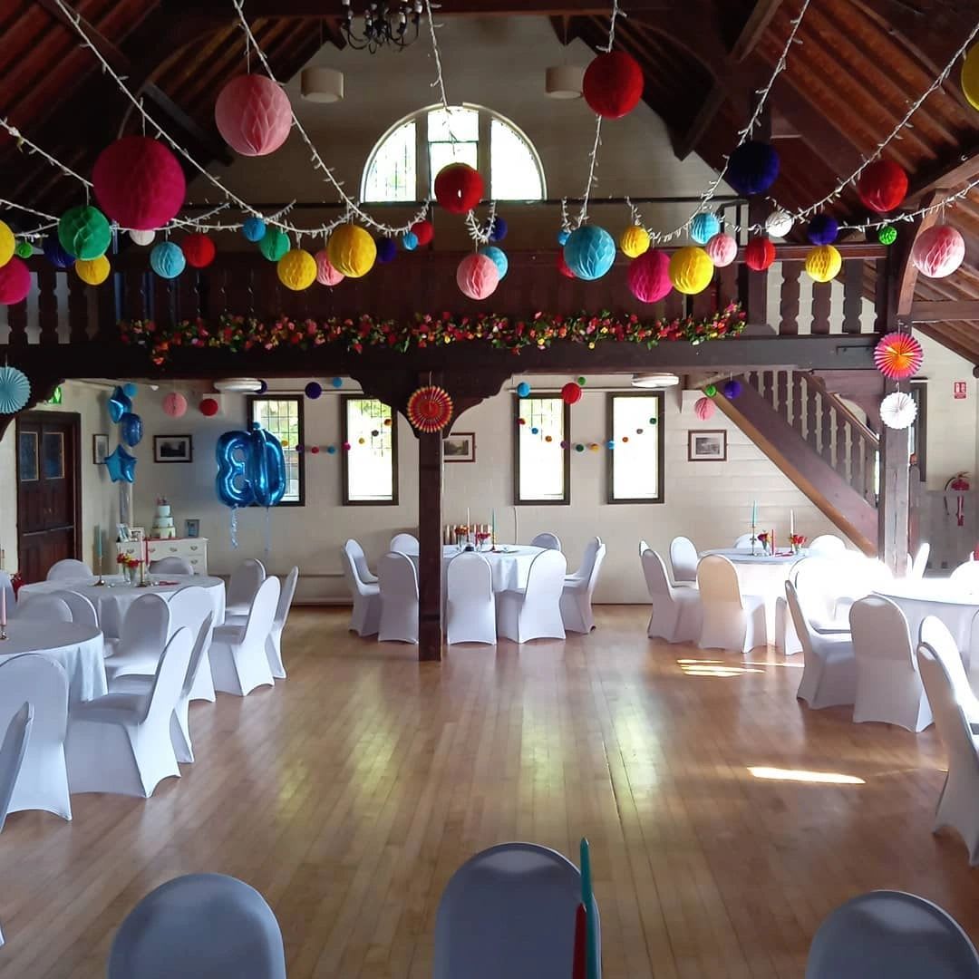 Events and celebrations at village hall