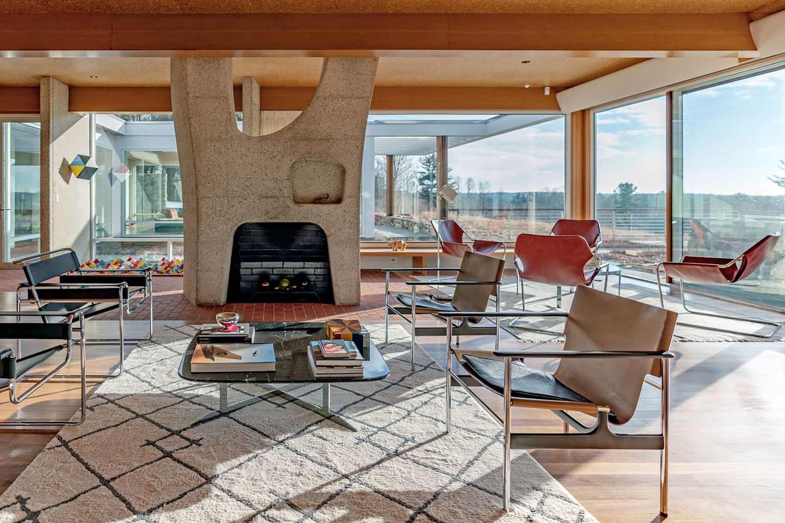 Breuer House Connecticut interior