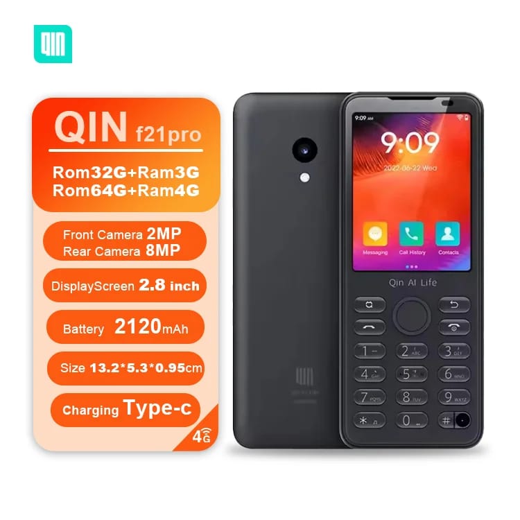 Qin F21 Pro смартфон кнопочный