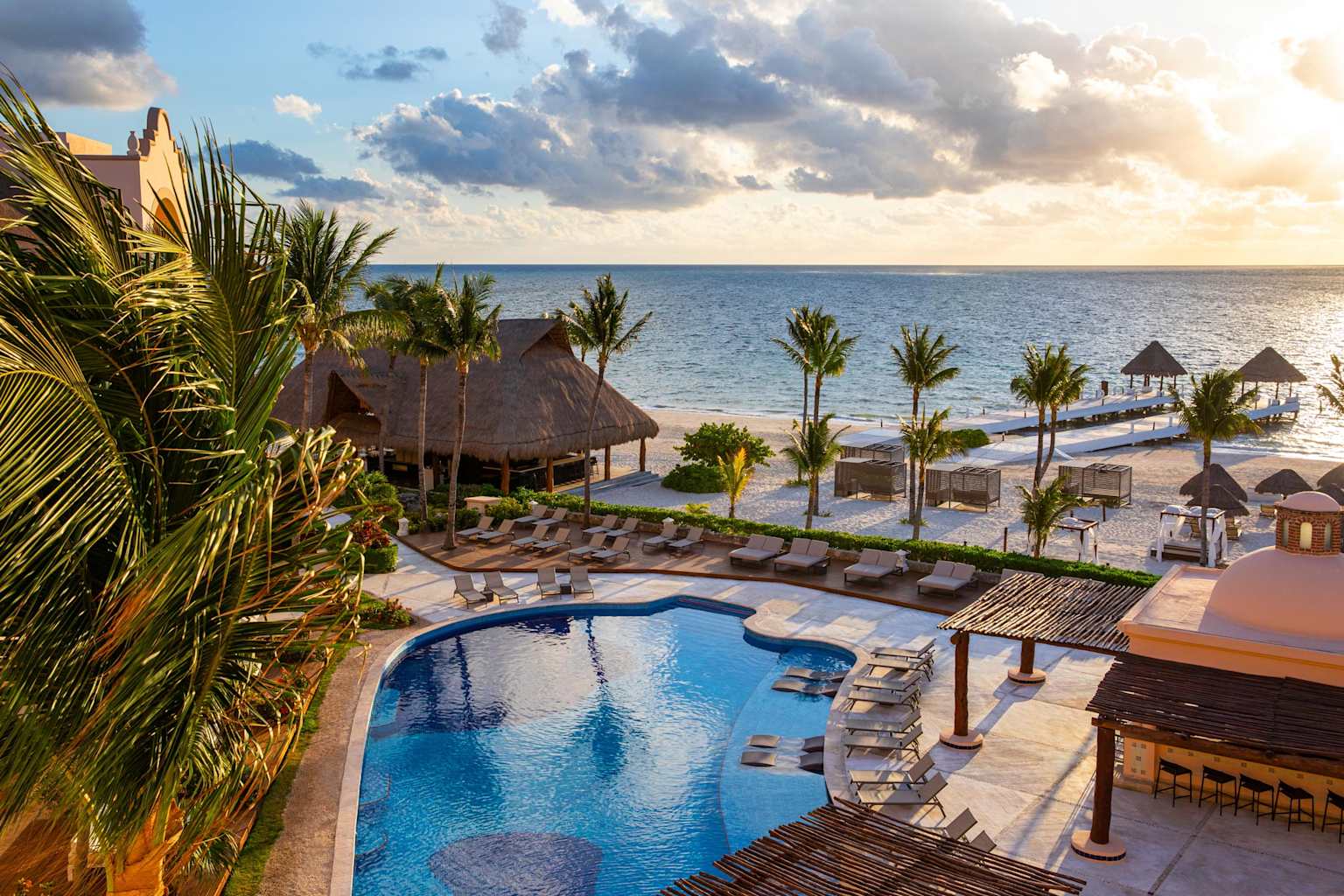 Riviera Maya all-inclusive resort beach