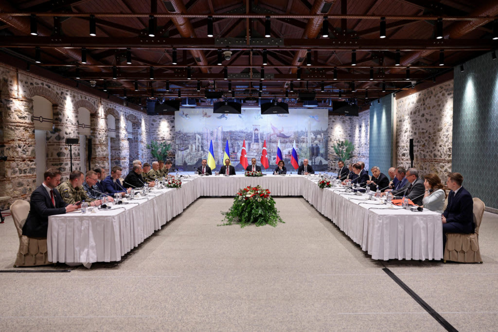 Ukraine-Russia peace talks end after less than two hours