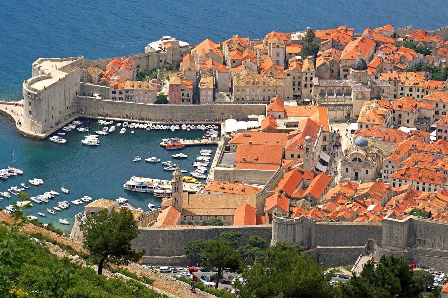 Dubrovnik Croatia Adriatic coast