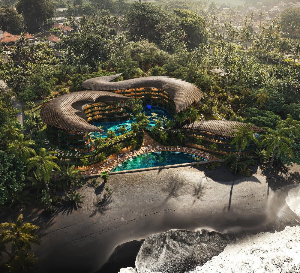 Bali Indonesia beach resort luxury
