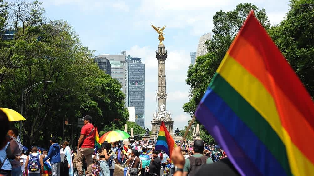 Marcha en Paseo de la Reforma