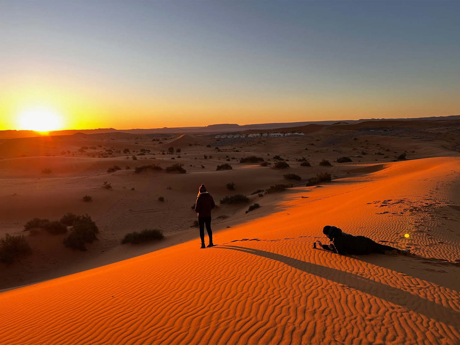 Sahara sunrise