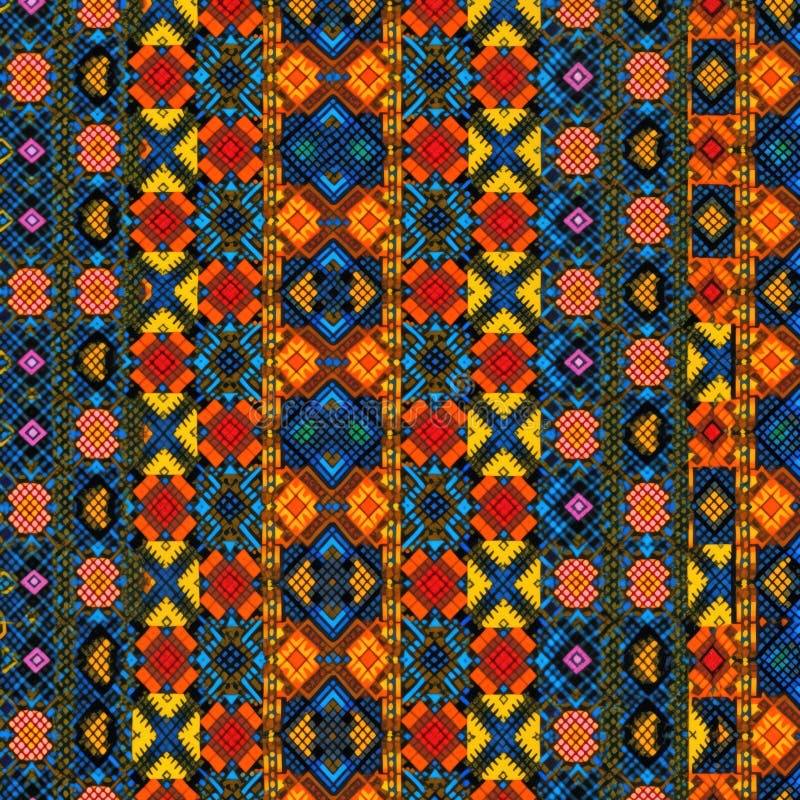 African textile pattern