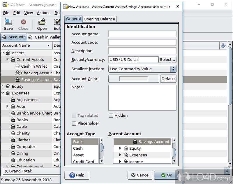 GnuCash - Screenshots