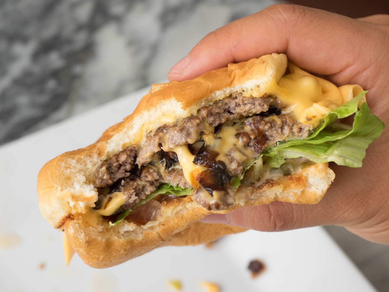 In-N-Out Animal Style Burger and Fries