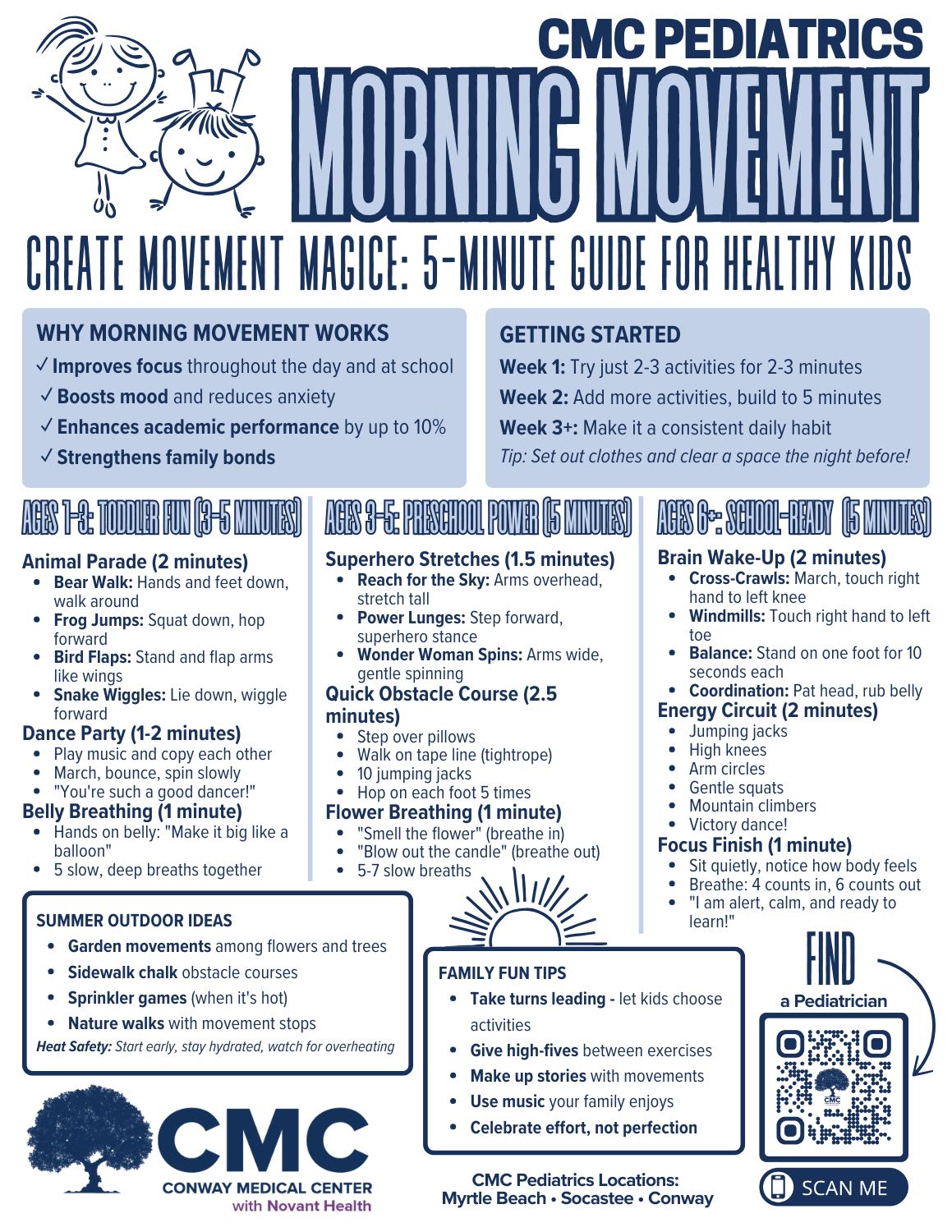 Parent and young child engaged in calm morning routine together in natural lighting