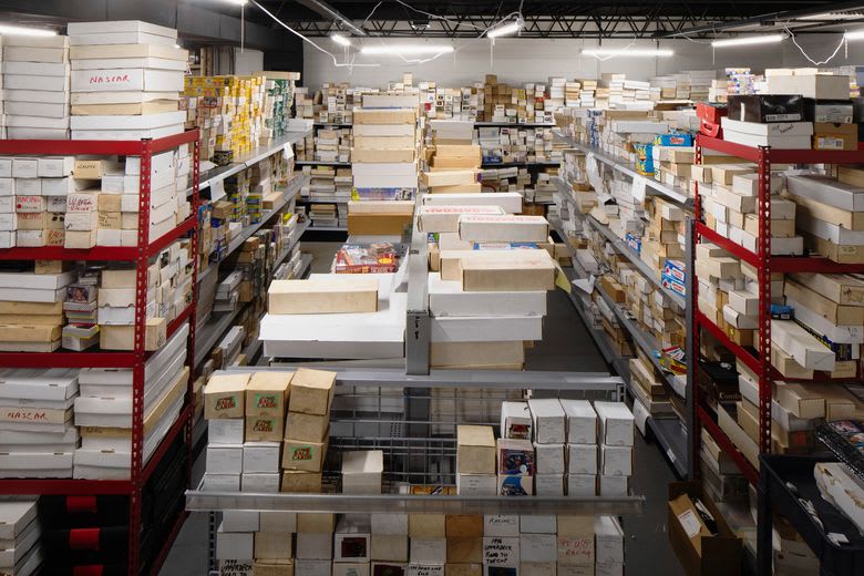 Sports card collection