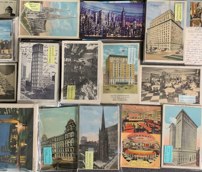 Vintage postcard collection