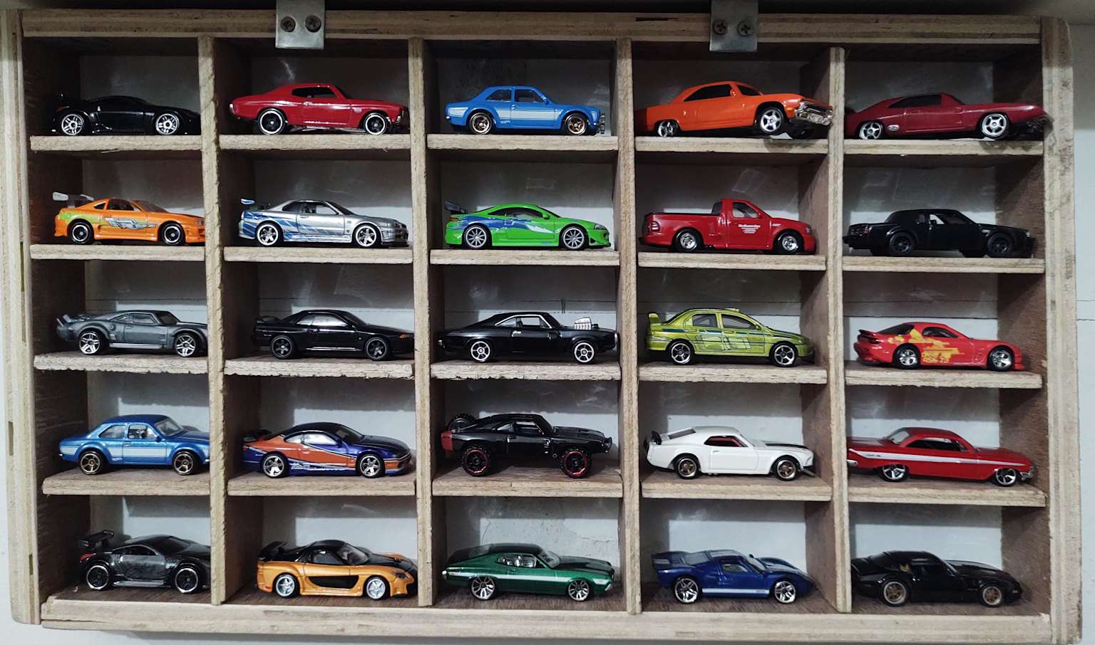 Diecast car collection