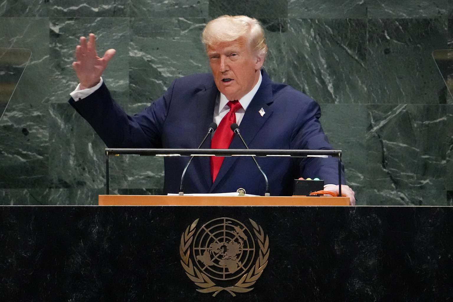 Trump defiende la guerra contra Irán en su discurso ante la Asamblea General de la ONU