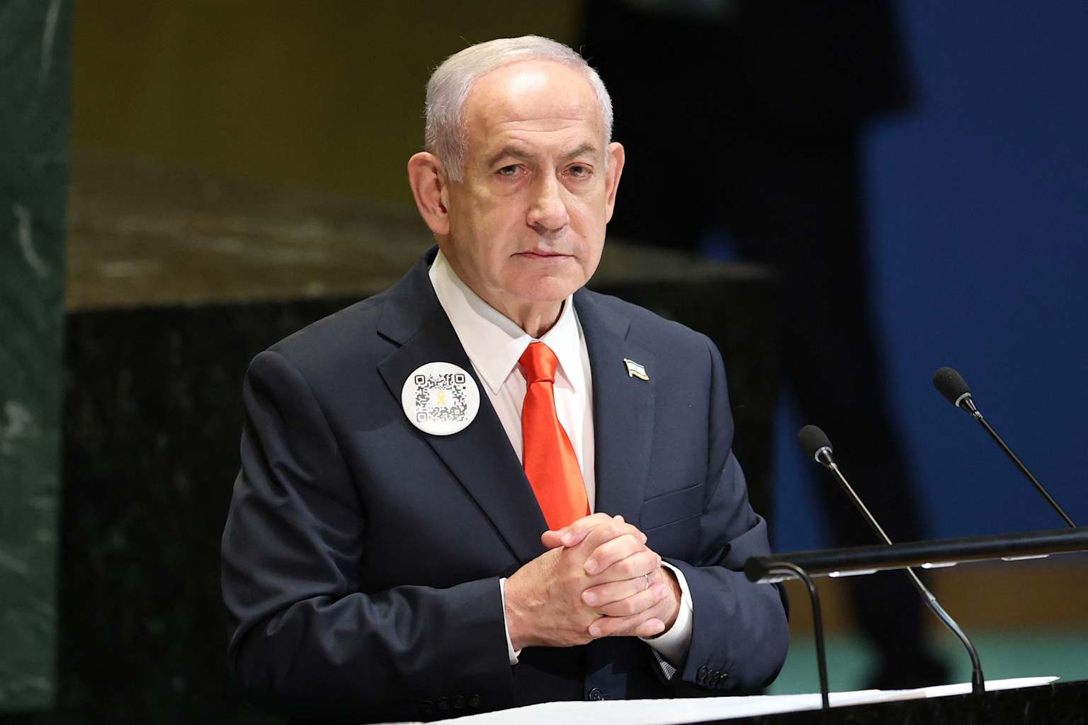 Netanyahu llega para una breve visita a la ONU sin reunión prevista con Trump